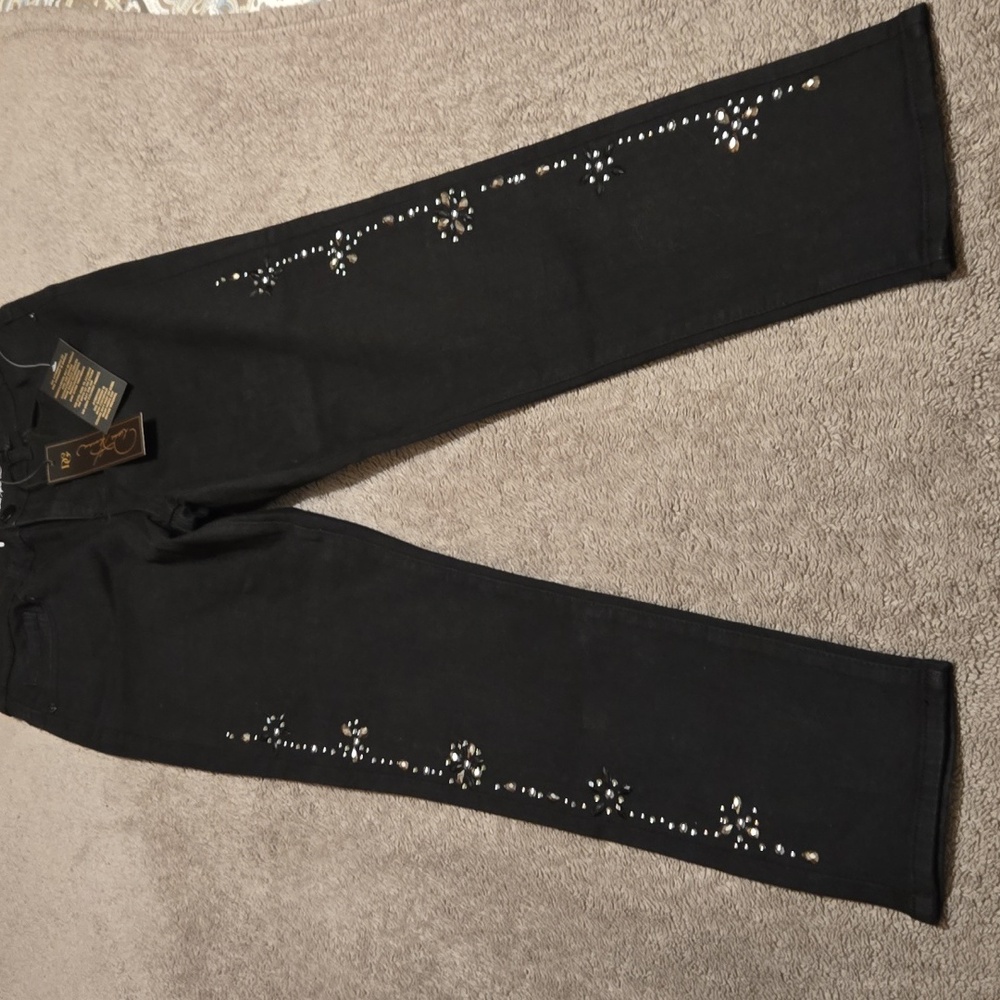 DSquared2 Sequined Black Jeans